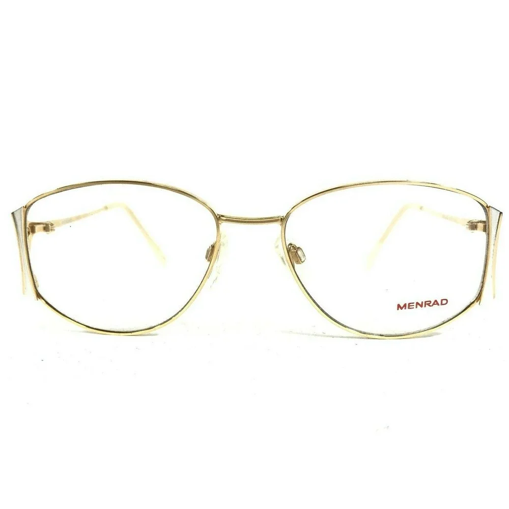 Menrad MOD.808-250 Eyeglasses Frames Gold Round Oval Full Rim 56-17-125
